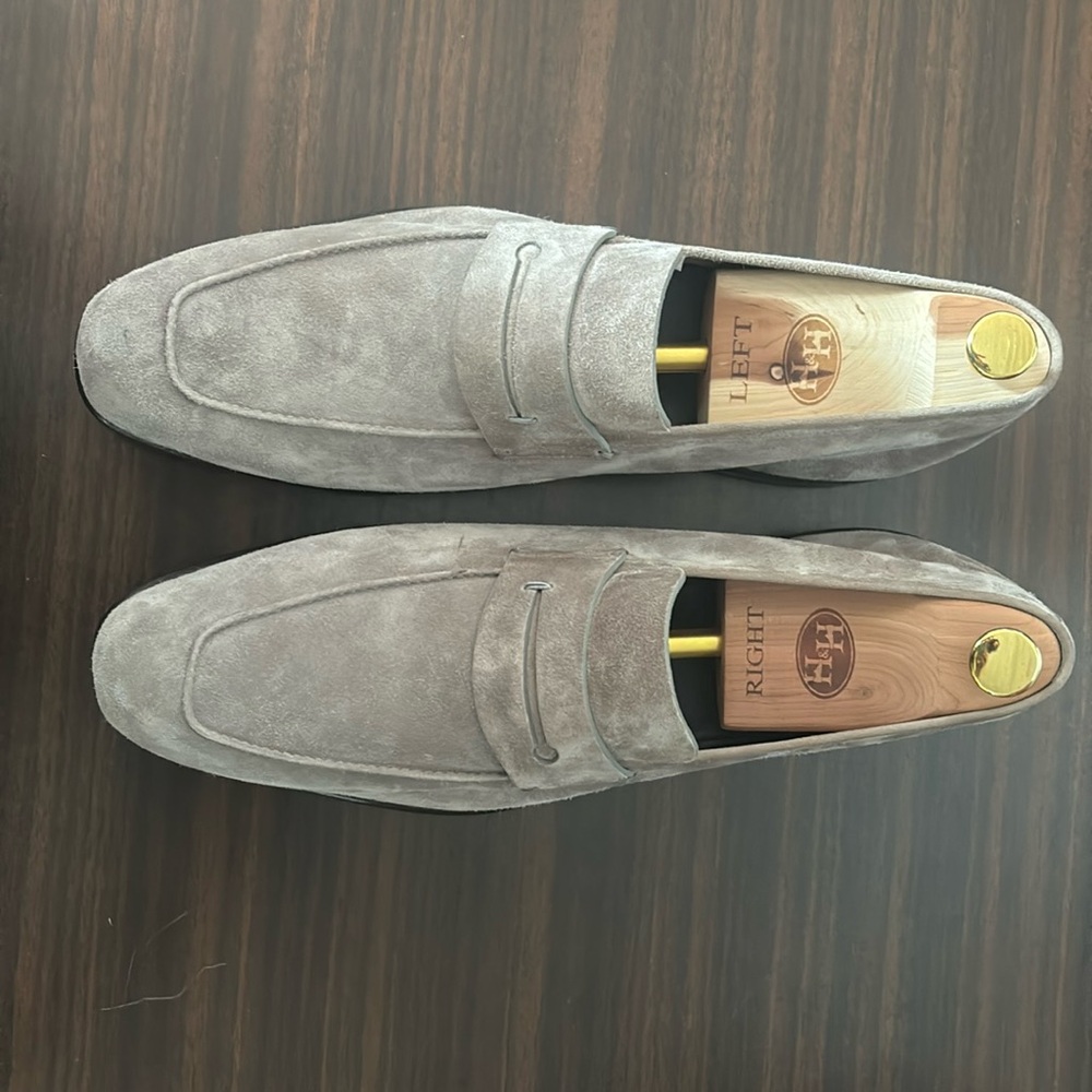 Ermenegildo Zehra L’Asola reverse construction dress shoes.